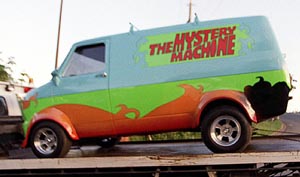 le van appel� "Mystery Machine"