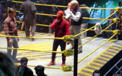 Peter "Spider-Man" Parker sur le ring